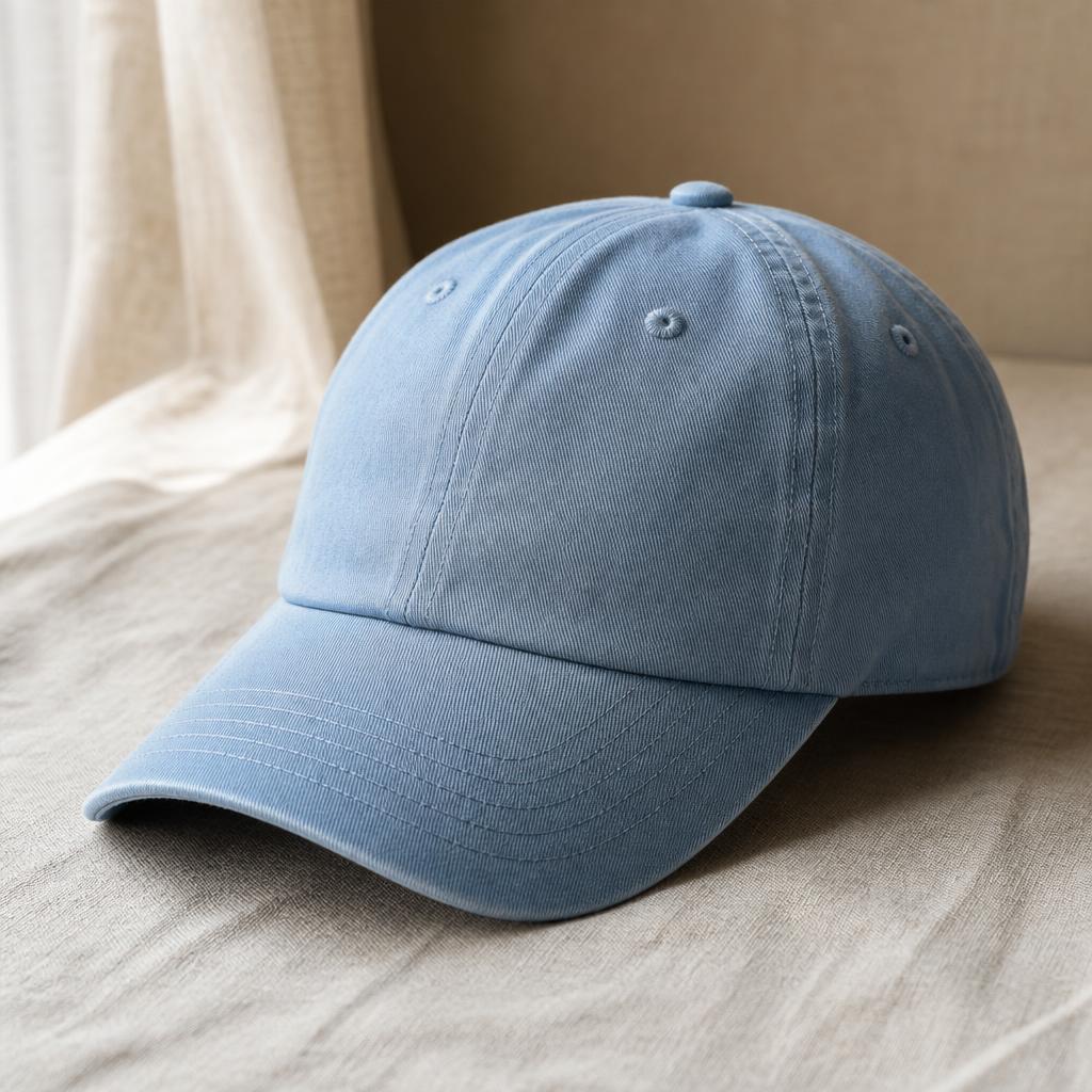 The Canvas Cap — Light Blue